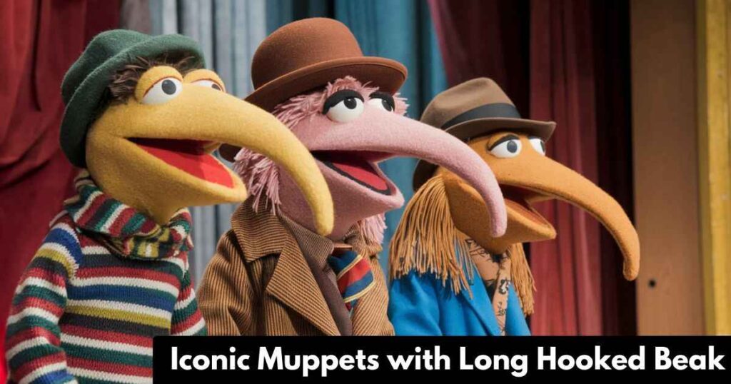 Iconic Muppets with Long Hooked Beak