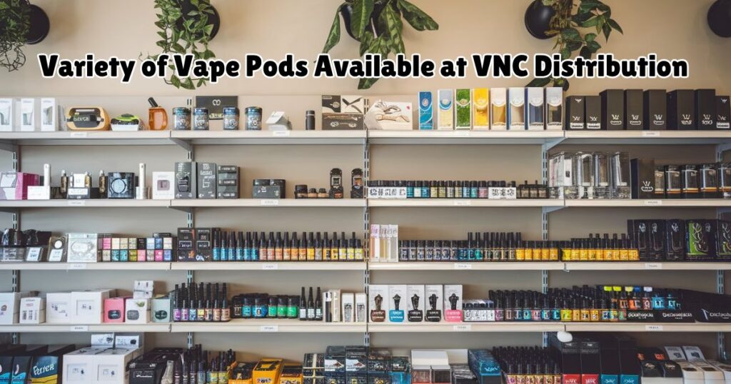 Variety of Vape Pods Available at VNC Distribution