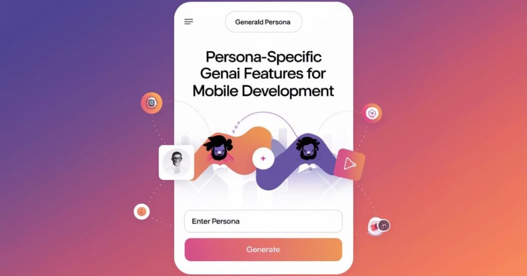 Persona-Specific GenAI Features for Mobile Development